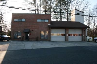 The current Hoover Fire Station near the original site.. Click for full size. The current Hoover Fire Station near the original site. image. Click for full size.