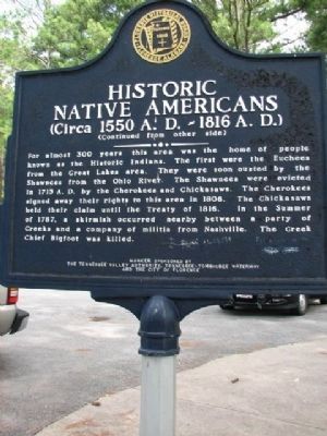 Historic Native Americans - Side B image. Click for full size.