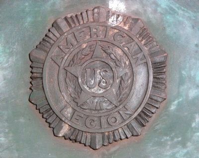 Closeup of the American Legion Logo. Click for full size. Closeup of the American Legion Logo image. Click for full size.