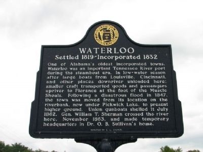 Waterloo Marker. Click for full size. Waterloo Marker image. Click for full size.