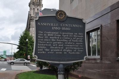 Nashville Centennial Marker image. Click for full size.