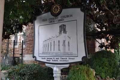 Old Christ Church (1831~1890) - Reverse image. Click for full size.
