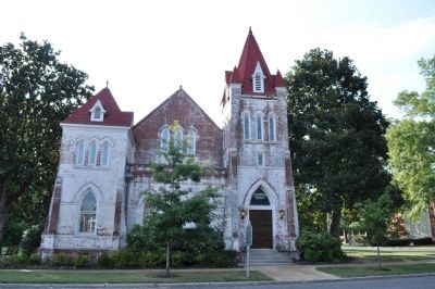 Fillmore Street Chapel/First United Methodist Church of Corinth MS image. Click for full size.
