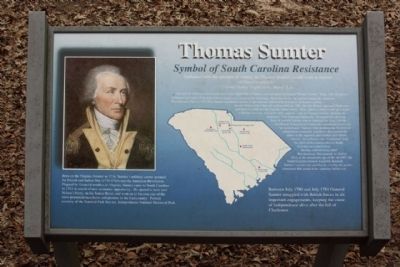 Thomas Sumter Marker. Click for full size. Thomas Sumter Marker image. Click for full size.