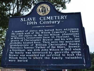 Slave Cemetery 19th Century - Side B image. Click for full size.