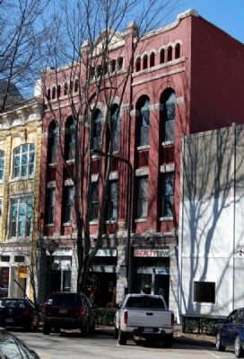 Stradley and Barr Dry Goods Store Facade. Click for full size. Stradley and Barr Dry Goods Store Facade image. Click for full size.