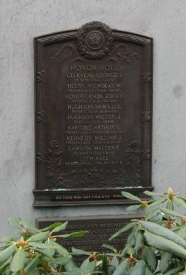 West Haven World War I Monument image. Click for full size.