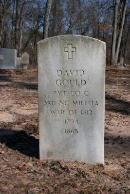 Headstone of another Veteran of the War of 1812 buried at the Old Quinn Burying Ground image. Click for full size.