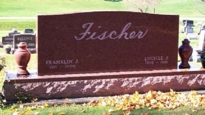 Franklin J. Fischer Grave Marker image. Click for full size.