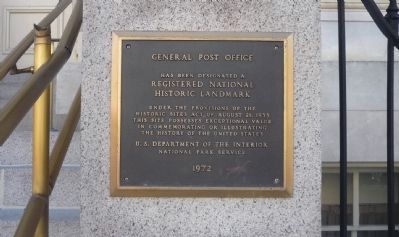 General Post Office Marker image. Click for full size.