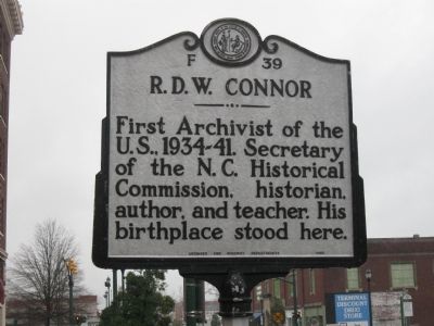 R.D.W. Connor Marker image. Click for full size.
