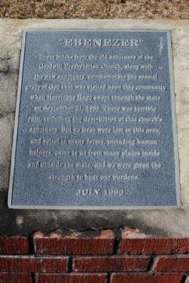 " Ebenezer " Marker. Click for full size. " Ebenezer " Marker image. Click for full size.
