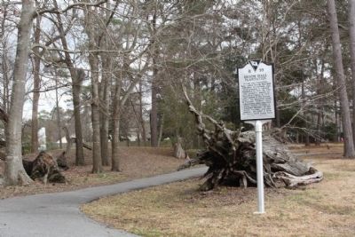 Broom Hall Plantation Marker. Click for full size. Broom Hall Plantation Marker image. Click for full size.