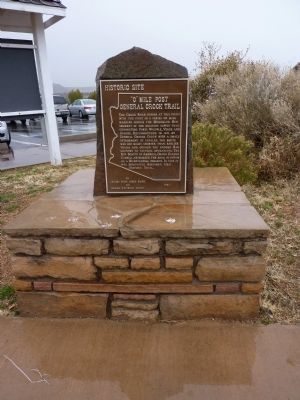 "0" Mile Post General Crook Trail Monument image. Click for full size.