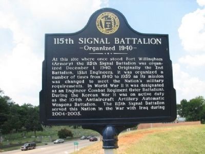 115th Signal Battalion Marker image. Click for full size.