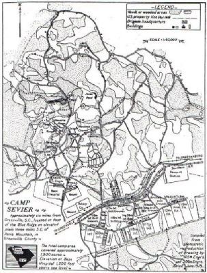 Camp Sevier Map image. Click for full size.