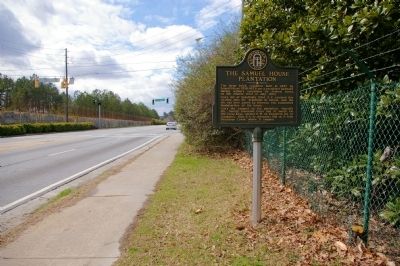 The Samuel House Plantation Marker image. Click for full size.