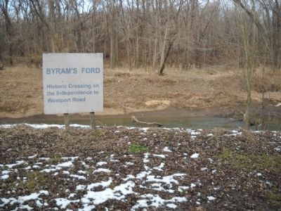 Byram's Ford Historic District Marker image. Click for full size.