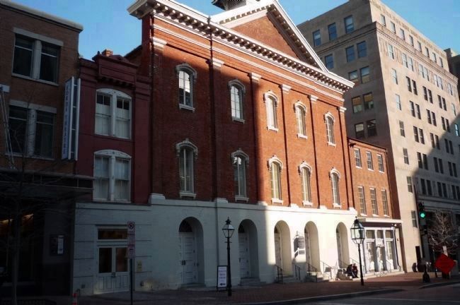 Ford's Theatre - 10th Street facade image. Click for full size.