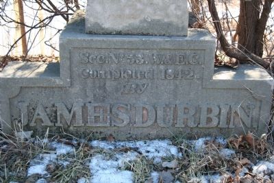 James Durbin Marker. Click for full size. James Durbin Marker image. Click for full size.