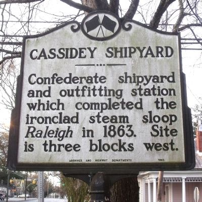 Cassidey Shipyard Marker image. Click for full size.