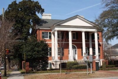 DeBruhl-Marshall House with Marker. Click for full size. DeBruhl-Marshall House with Marker image. Click for full size.