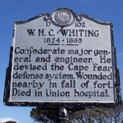W.H.C. Whiting Marker image. Click for full size.