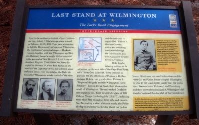 Last Stand At Wilmington CWT Marker image. Click for full size.