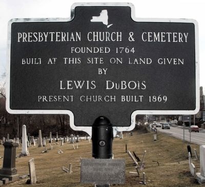 Presbyterian Church & Cemetery Marker image. Click for full size.