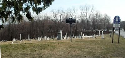 Presbyterian Church & Cemetery (looking south). image. Click for full size.