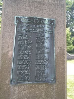 Back of Monument image. Click for full size.