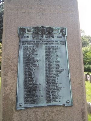 Left Side of Monument image. Click for full size.