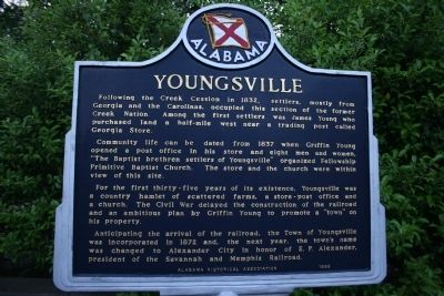 Youngsville Marker. Click for full size. Youngsville Marker image. Click for full size.