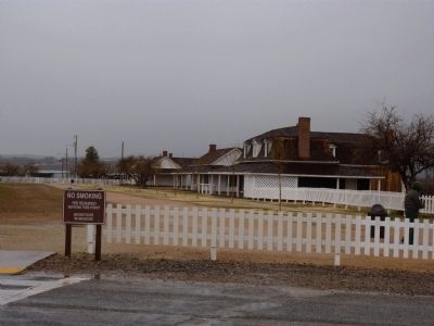 Fort Verde Parade Ground, El Nino Year, 2010 image. Click for full size.