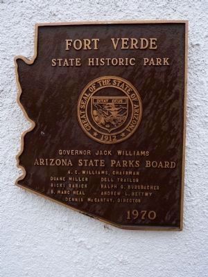 Fort Verde State Historical Park Marker image. Click for full size.