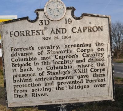 Forrest and Capron Marker image. Click for full size.