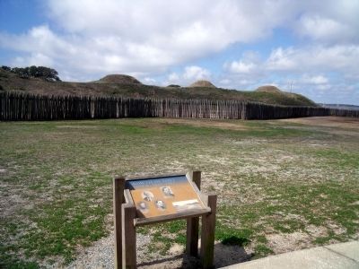 Growth of Fort Fisher, 1861-1862 Marker. Click for full size. Growth of Fort Fisher, 1861-1862 Marker image. Click for full size.