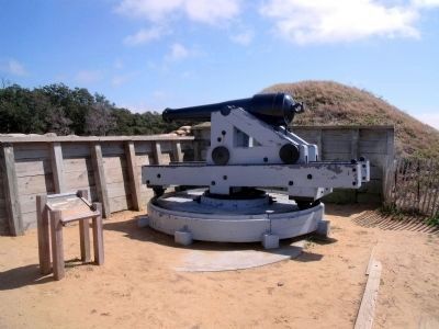 Shepherds Battery gun platform. image. Click for full size.