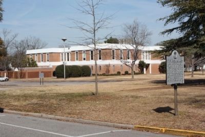 Site of Columbia Male Academy Marker, today a city office building. Click for full size. Site of Columbia Male Academy Marker, today a city office building image. Click for full size.