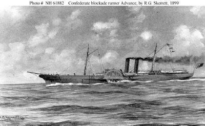 <i>Advance</i> (Blockade Running Steamer, 1863-1864) image. Click for full size.