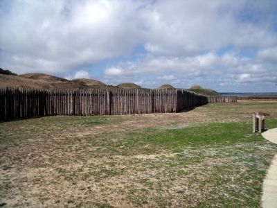 Fort Fisher Land Face. Click for full size. Fort Fisher Land Face image. Click for full size.