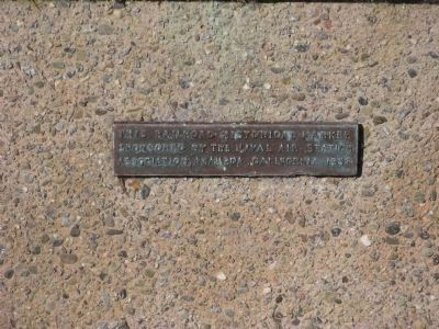 The 1st Transcontinental Railroad Lower Marker image. Click for full size.