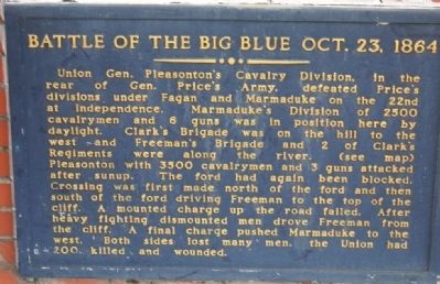 Battle of the Big Blue Marker image. Click for full size.