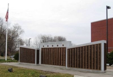 Hamden Veterans Memorial. Click for full size. Hamden Veterans Memorial image. Click for full size.