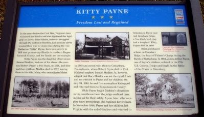 Kitty Payne Marker image. Click for full size.