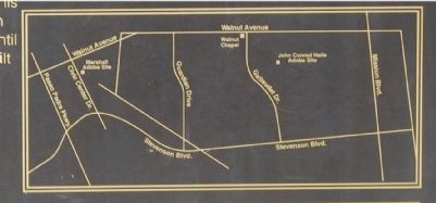 Site Map Displayed on Marker image. Click for full size.