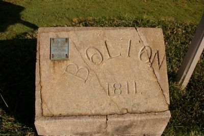 Bolton Factory Marker. Click for full size. Bolton Factory Marker image. Click for full size.