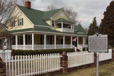 Marie Cromer Seigler House and Marker. Click for full size. Marie Cromer Seigler House and Marker image. Click for full size.