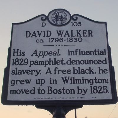David Walker Marker image. Click for full size.