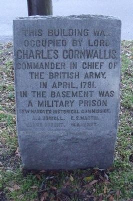 Charles Cornwallis Marker. Click for full size. Charles Cornwallis Marker image. Click for full size.